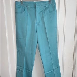 Blue trousers